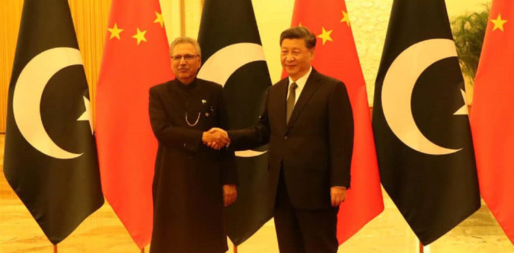 President Arif Alvi Xi Jinping China Pakistan CPEC strategic ties