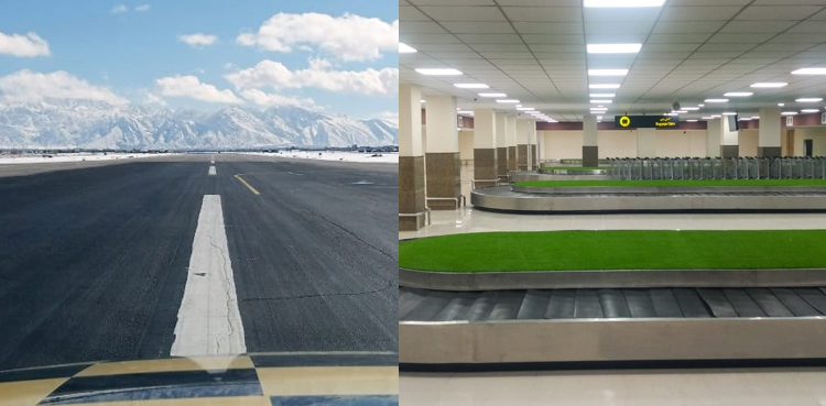 Quetta airport upgradation runway sections
