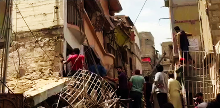 Gulbahar building collapse: Police produce three accused in court