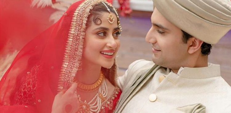 Sajal Aly, Ahad Raza Mir, wedding