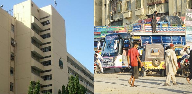 Sindh governtment offices inter-city public transport ban