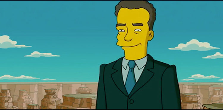 Toms-Hanks The Simpsons