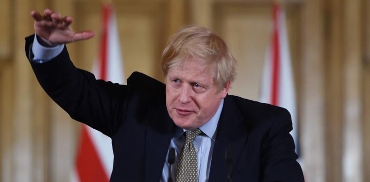 Boris Johnson Zoom COVID-19