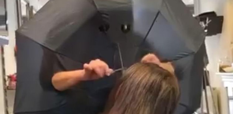 hairdresser Umbrella Hack