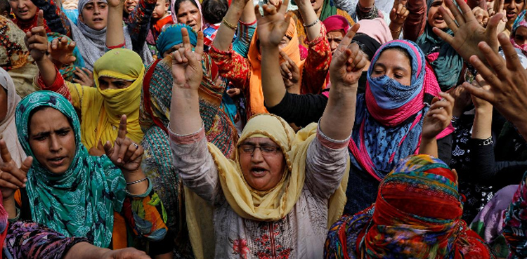 Kashmir, International Women's Day