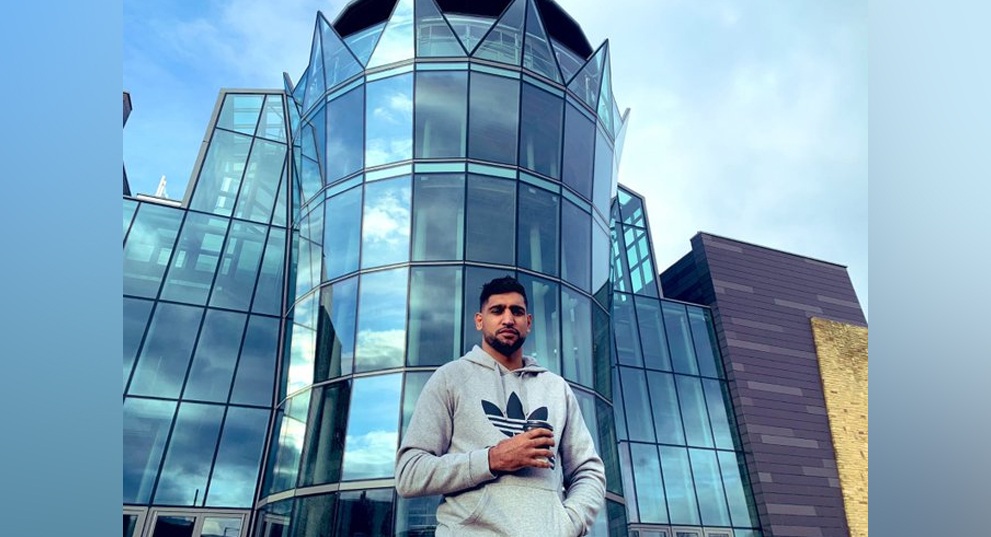 Boxer Amir Khan