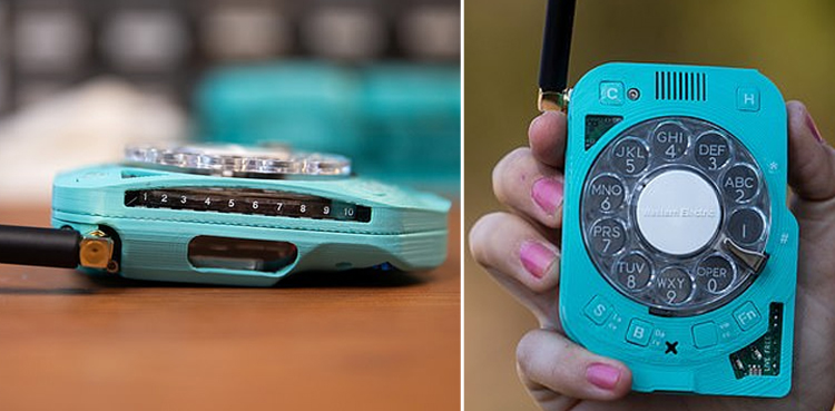 engineer mobile phone rotary dial smartphone