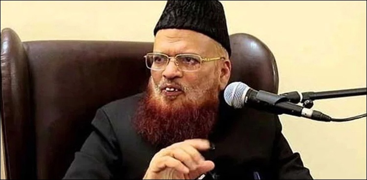 mufti taqi usmani knife-wielding man arrest
