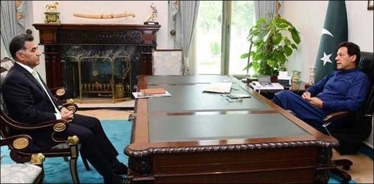 PM Imran Khan DG ISI meeting