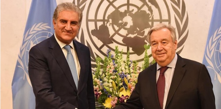 Shah-Mahmood-Qureshi UN chief