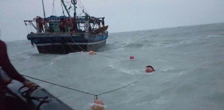 Iranian fishing boat, PMSA, rescue operation
