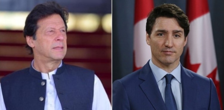PM Imran Khan, Justin Trudeau
