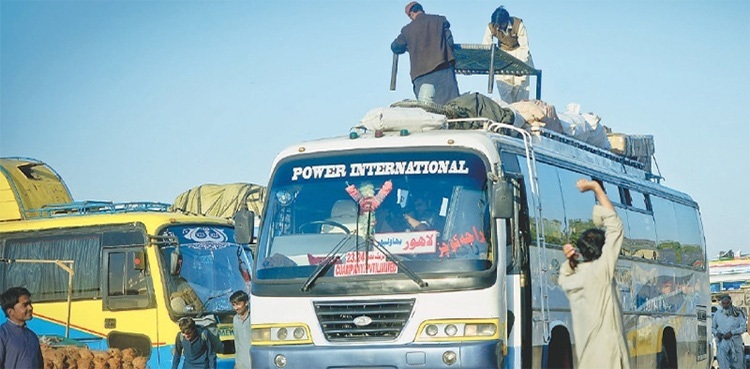 sindh inter-provincial transport