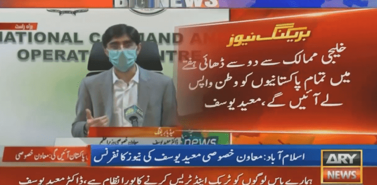 Moeed yusuf overseas Pakistanis