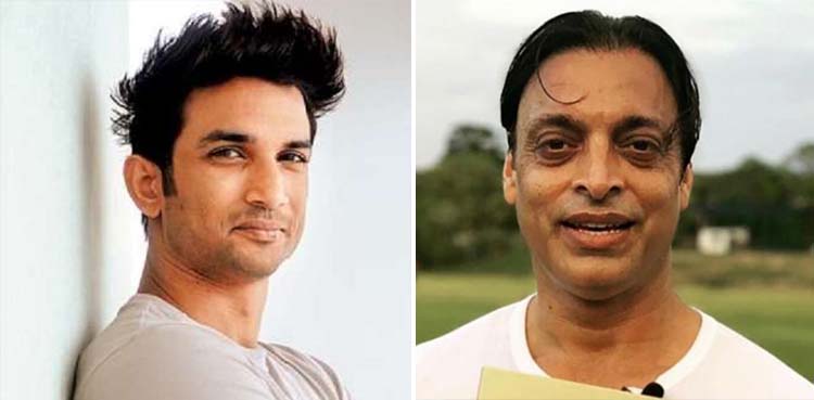Shoaib Akhtar , Sushant Singh Rajput
