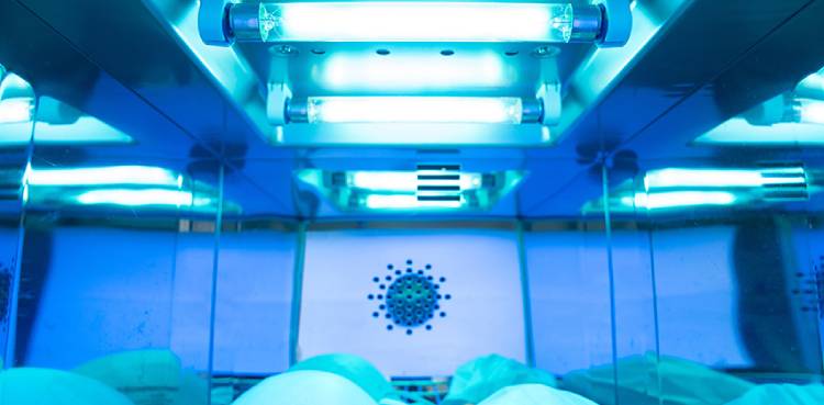 light CORONAVIRUS