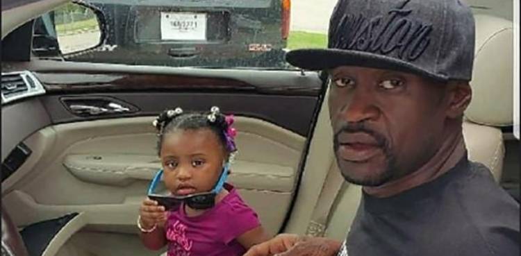 George Floyd murder black daughter Gianna