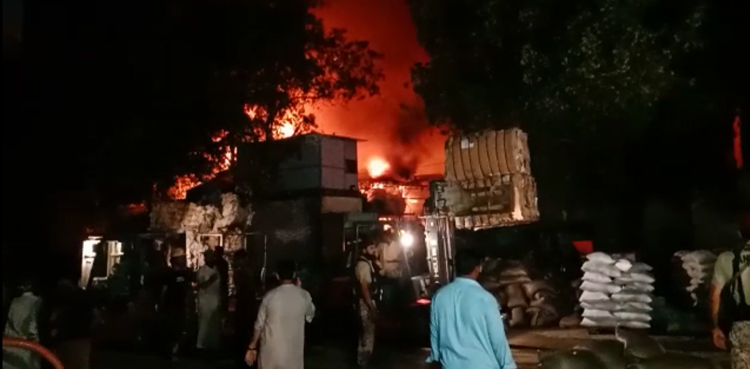 oil terminal fire, two die