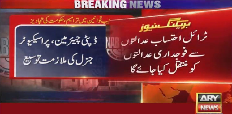 NAB ordinance amendments chairman's tenure draft law