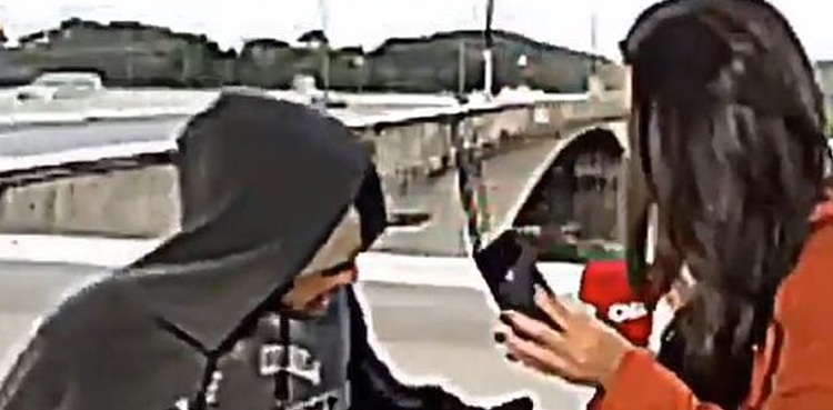 CNN reporter Bruna Macedo mugged knifepoint live broadcast