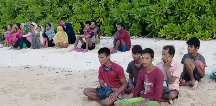Rohingya Malaysian Island