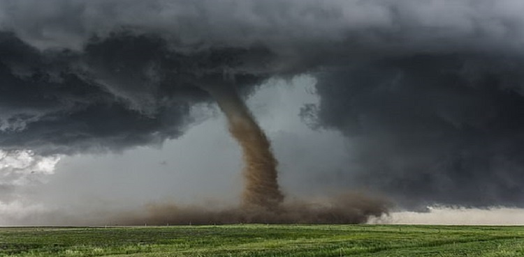 huge tornado china