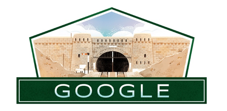 Google Doodle Pakistan Independence Day Khojak Tunnel