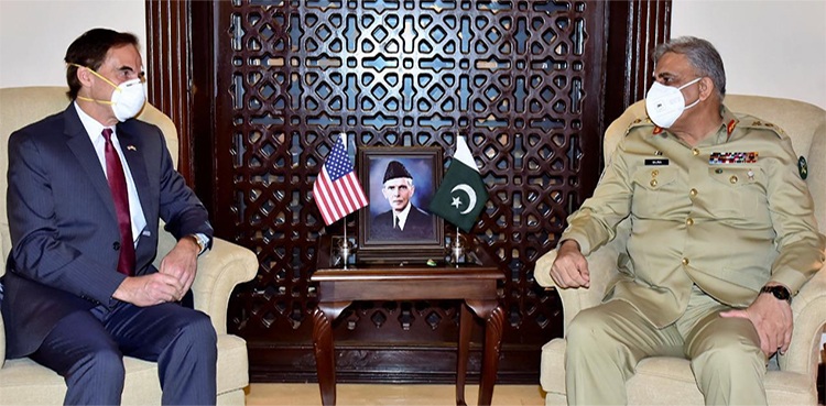ispr, Qamar Javed Bajwa US ambassador