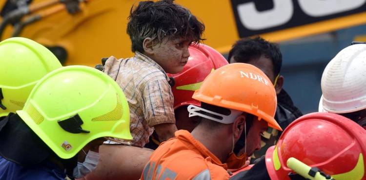 building toddler alive