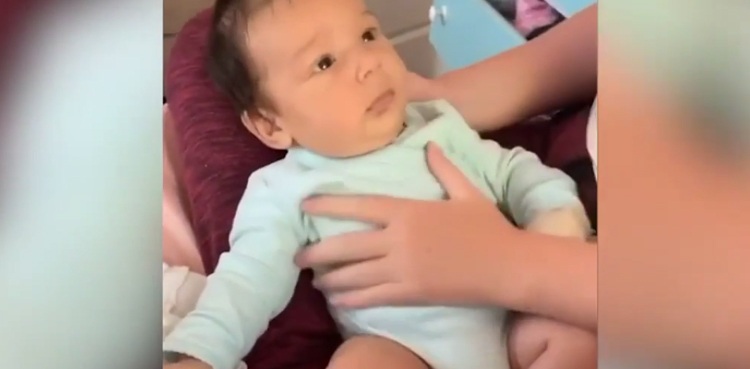 Viral video parents 10 week old boy i love you