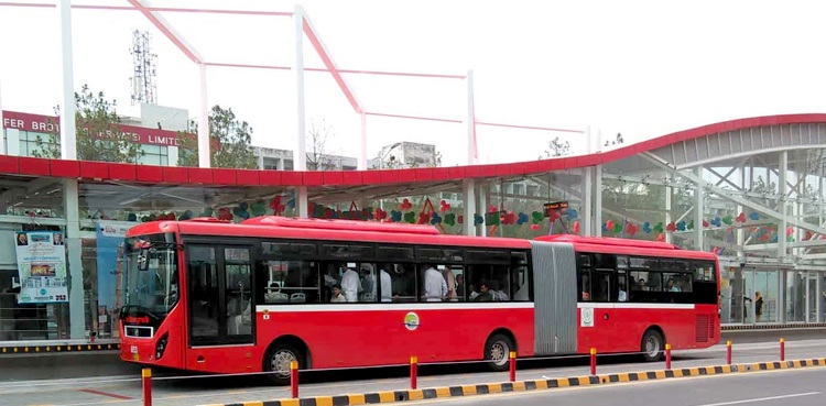 PTI protest, Metro Bus service, Islamabad , Rawalpindi