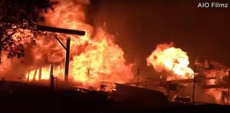 California fire wildfire