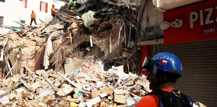 Beirut life rescue workers