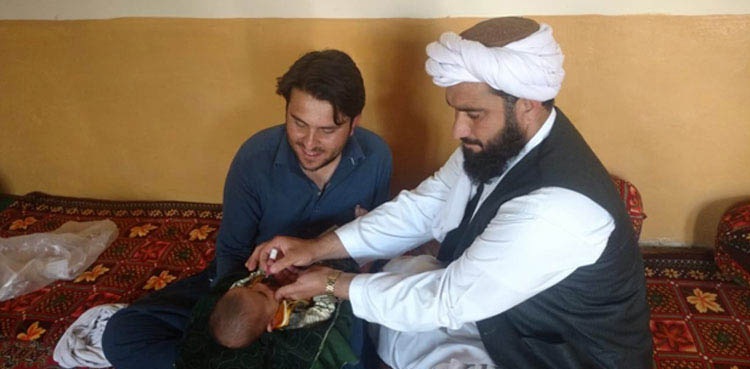 polio vaccine Molvi Hameedullah