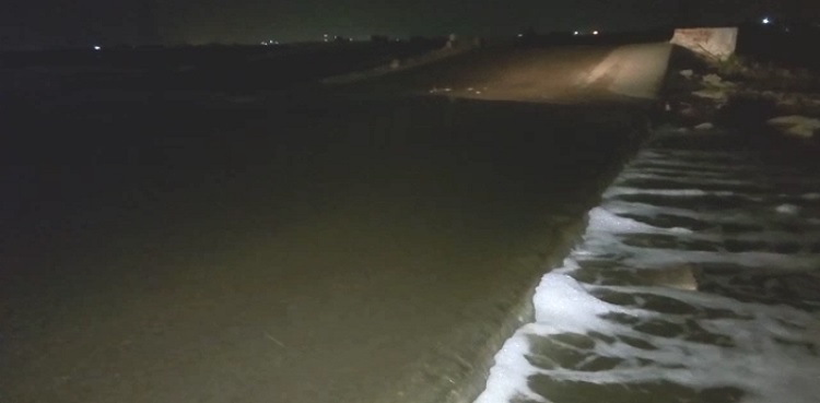 Korangi causeway road closed malir river
