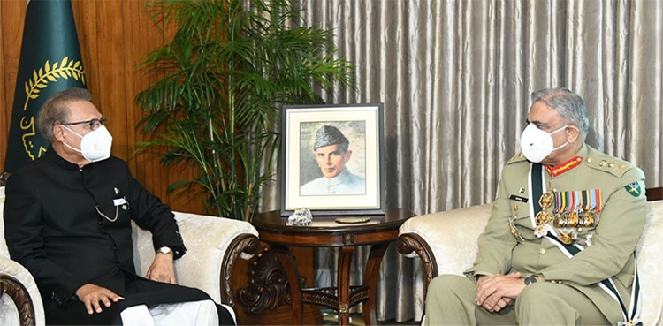 president arif alvi, coas qamar javed bajwa, defence day