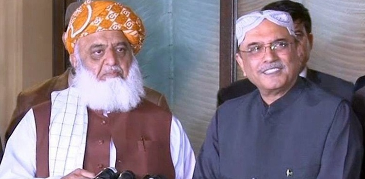 asif zardari, fazlur rehman, imran khan, long march,