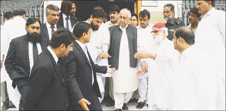Ghous Ali Shah FIR sons
