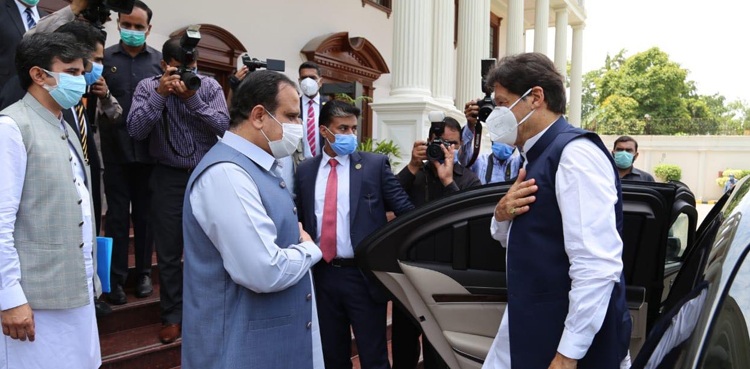 PM Imran Khan Lahore Visit