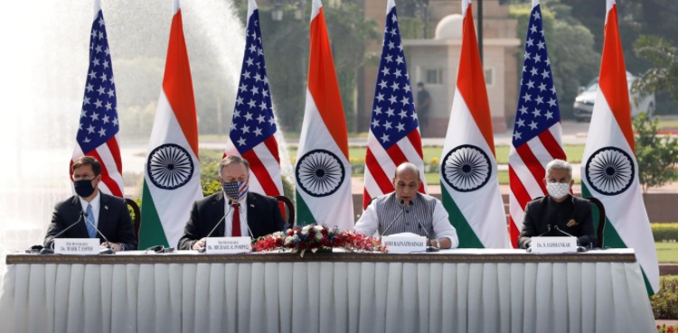 US India military pact