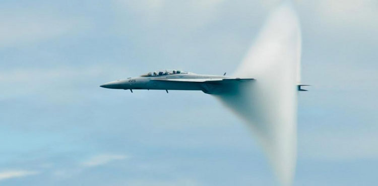 sonic boom paris fighter jet