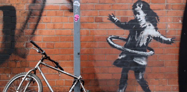 Banksy girl work