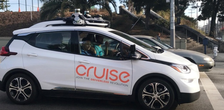 Cruise robotaxi Dubai