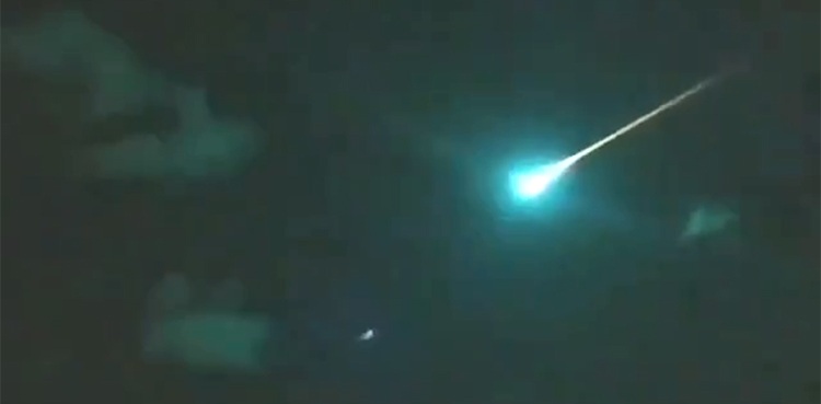 fireball mexico meteorite