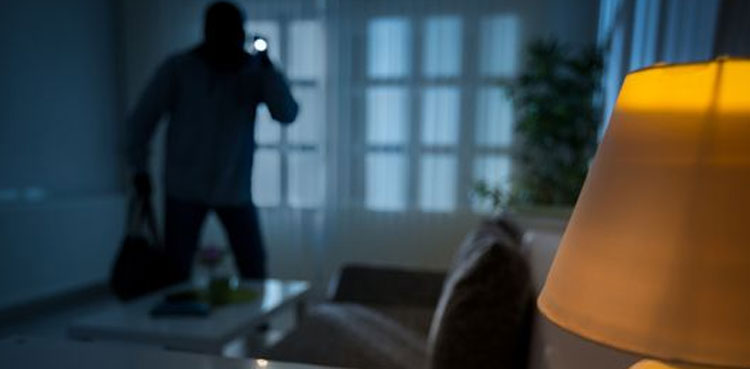 Coronavirus patient Burglars