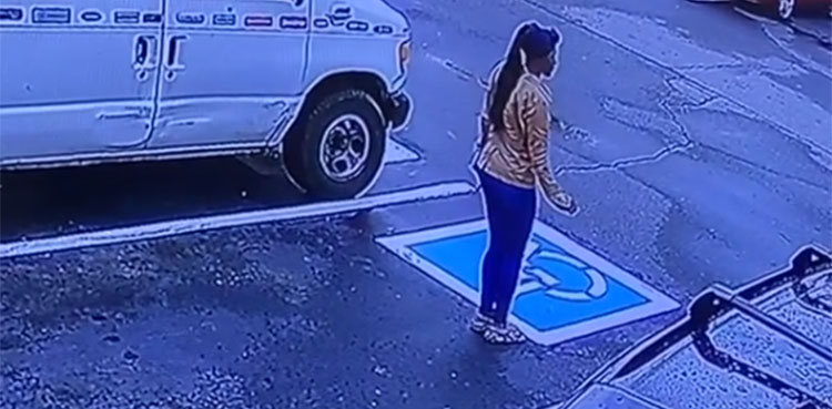 woman Instagram job reaction viral video