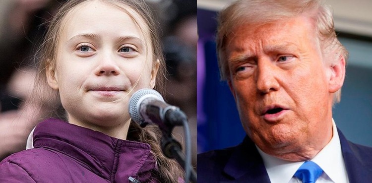 Greta Thunberg, Trump