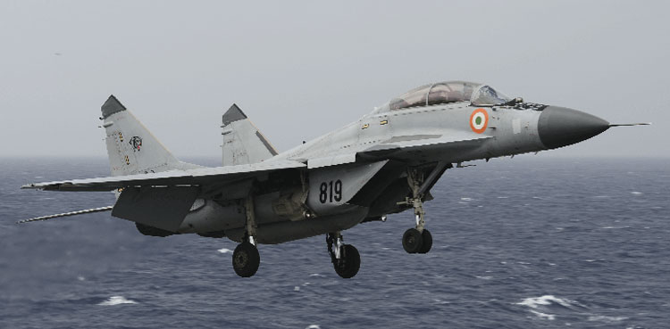 MiG jet crash, Two dead, India