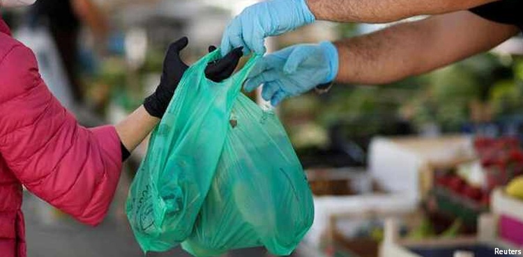 Plastic shopping bags seized Multan