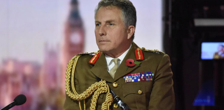 UK military chief coronavirus Global uncertainty